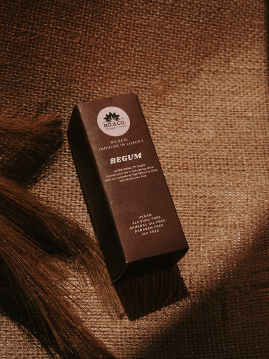 Begum Lip Gloss- Ultra Shine Lip Gloss with Hyaluronic Acid