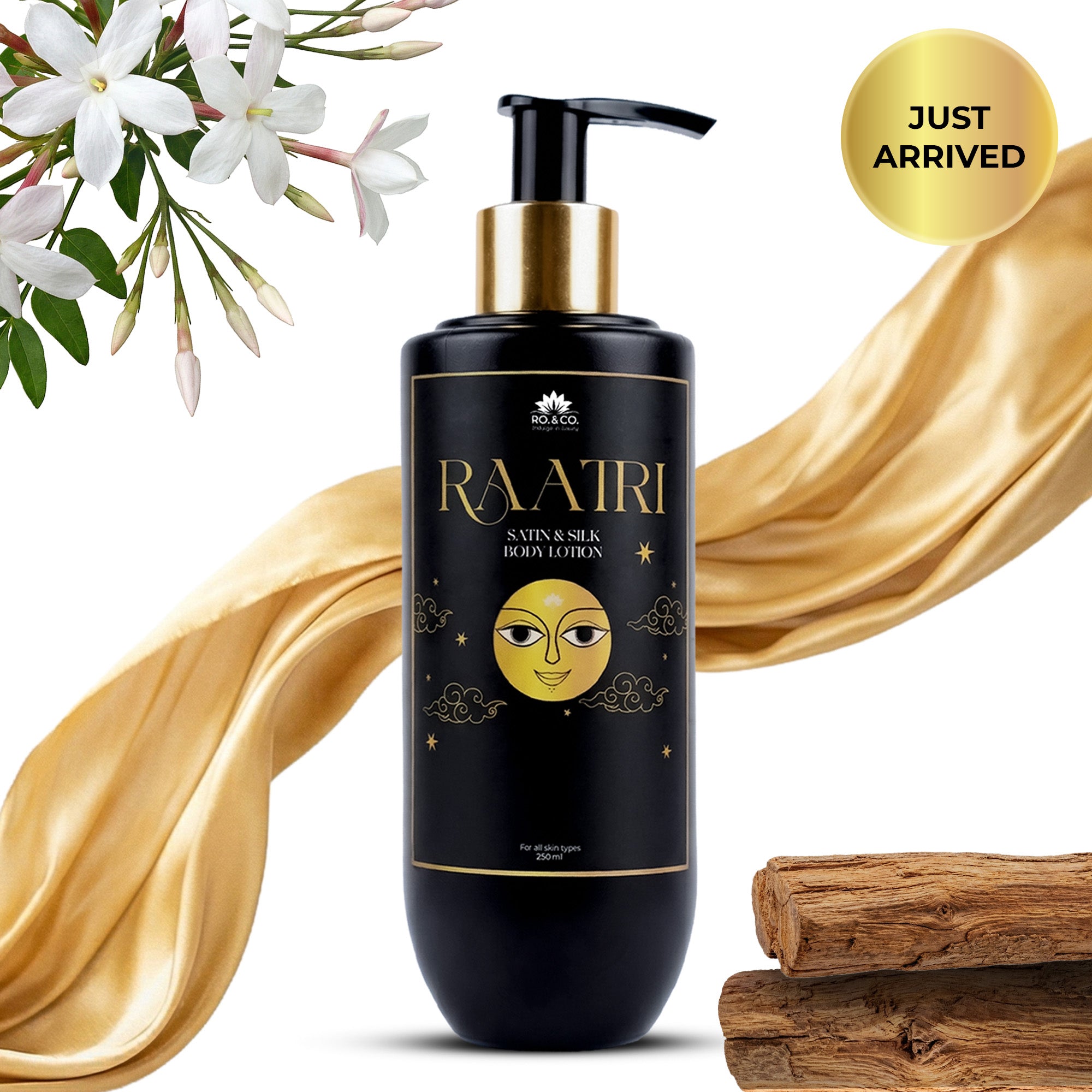Raatri - Satin and Silk Body Lotion