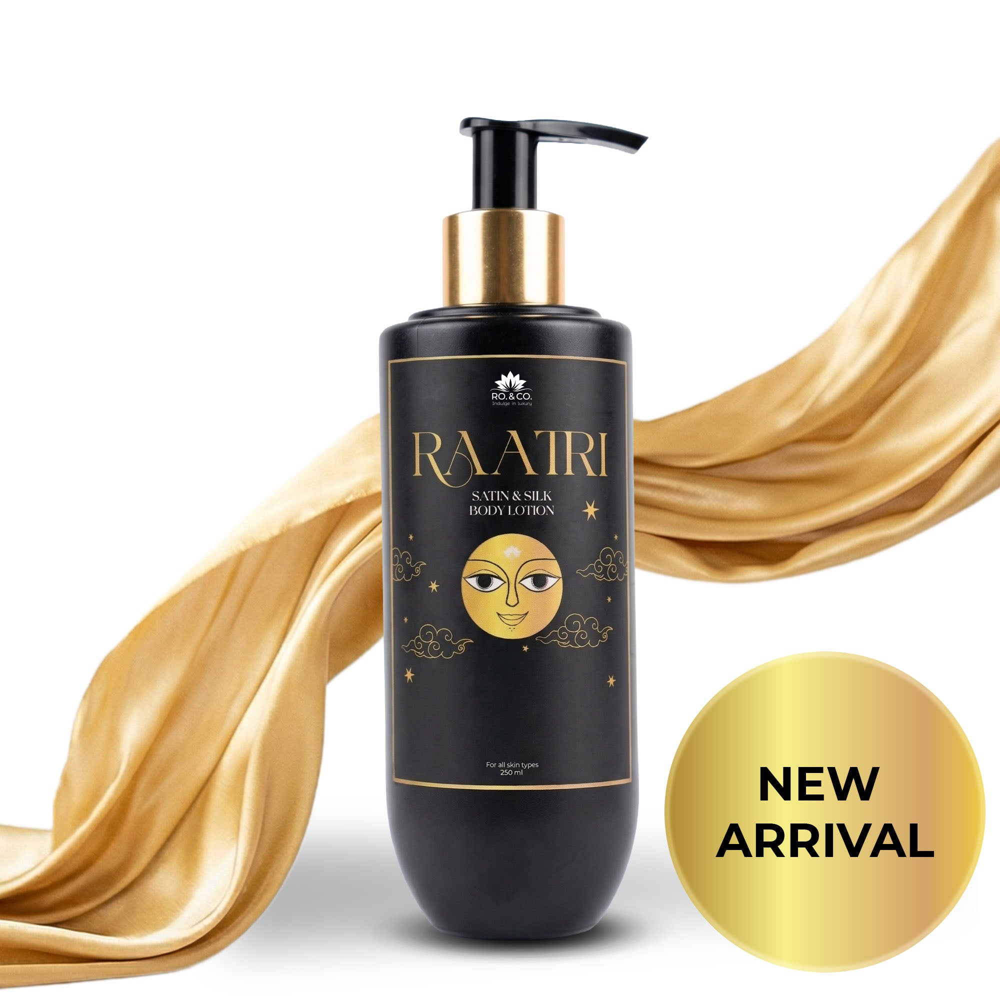 Raatri - Satin and Silk Body Lotion