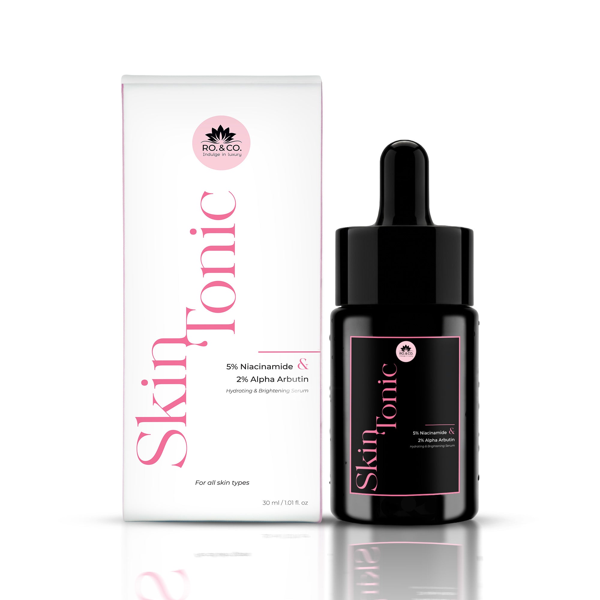 Skin Tonic Face Serum -  Enriched with 5% Niacinamide and 2% Alpha Arbutin