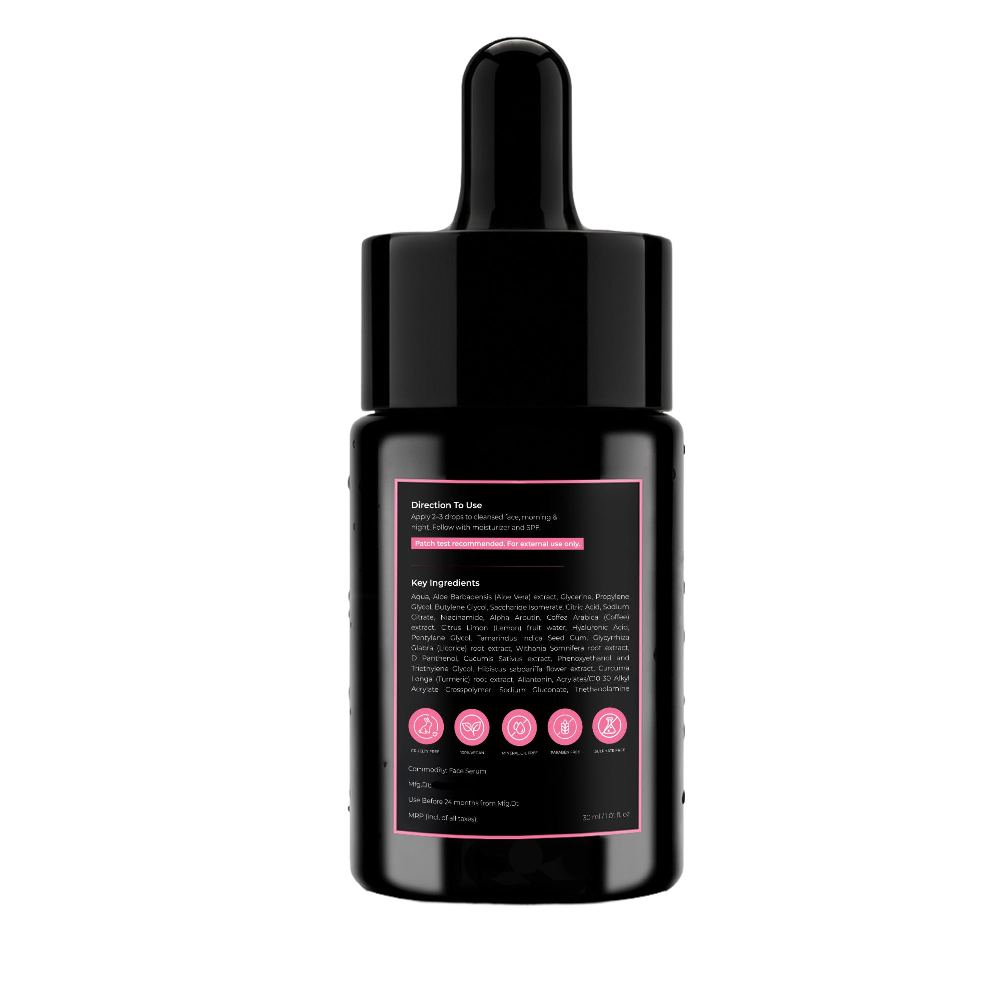 Skin Tonic Face Serum -  Enriched with 5% Niacinamide and 2% Alpha Arbutin