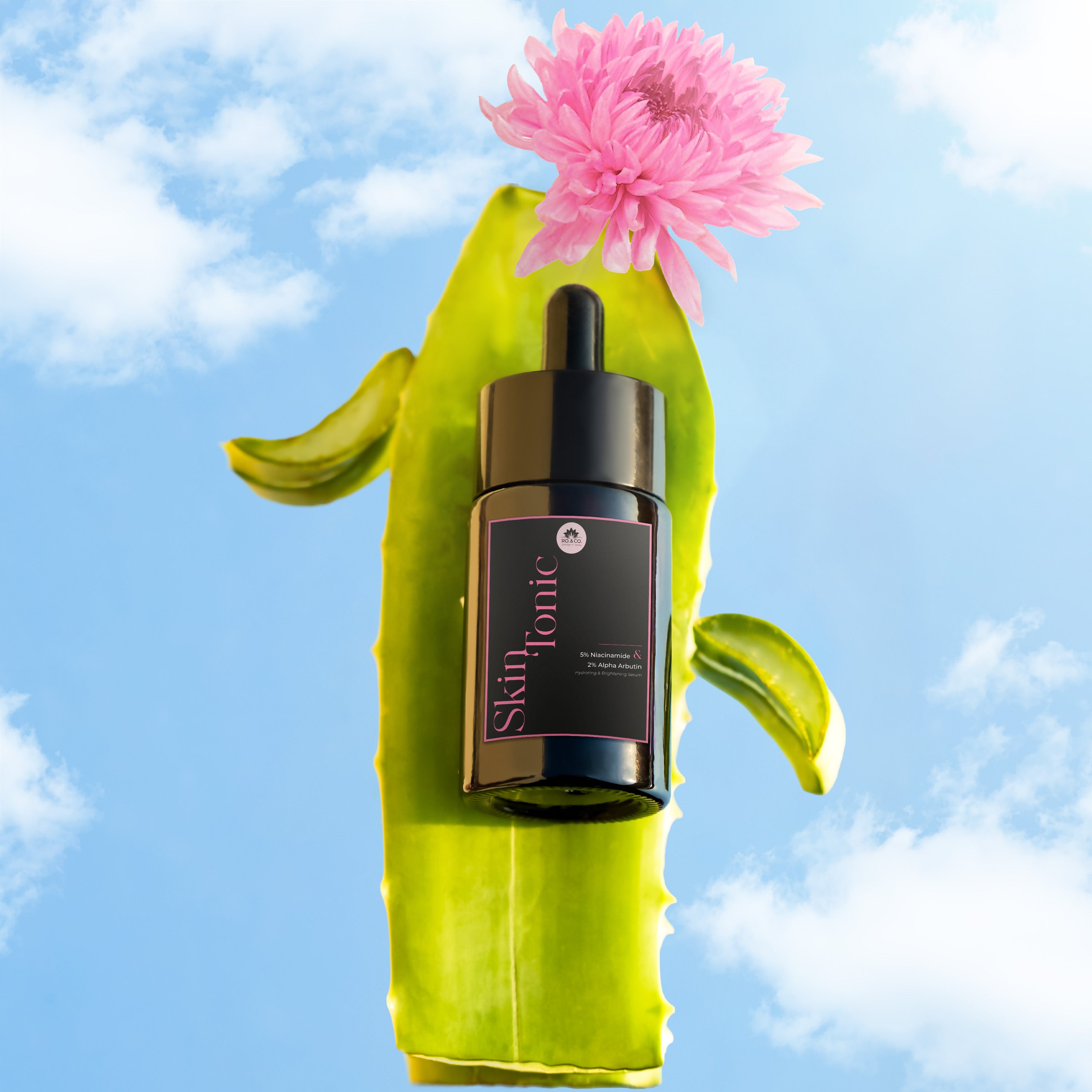Skin Tonic Face Serum -  Enriched with 5% Niacinamide and 2% Alpha Arbutin