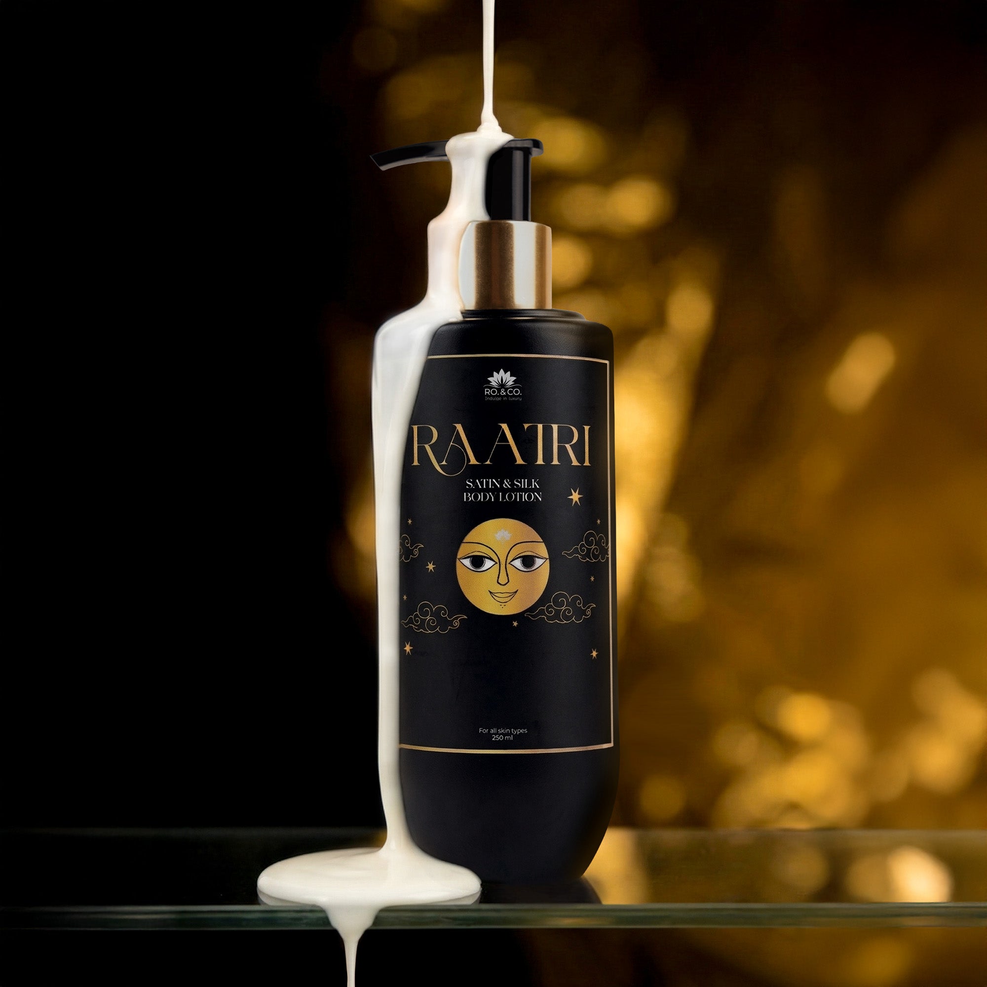 Raatri - Satin and Silk Body Lotion