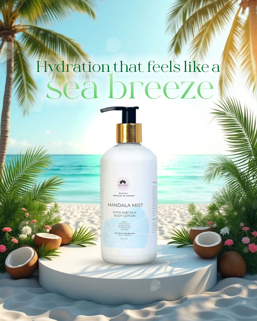 Mandala Mist - Satin and Silk Body Lotion | 300 ml