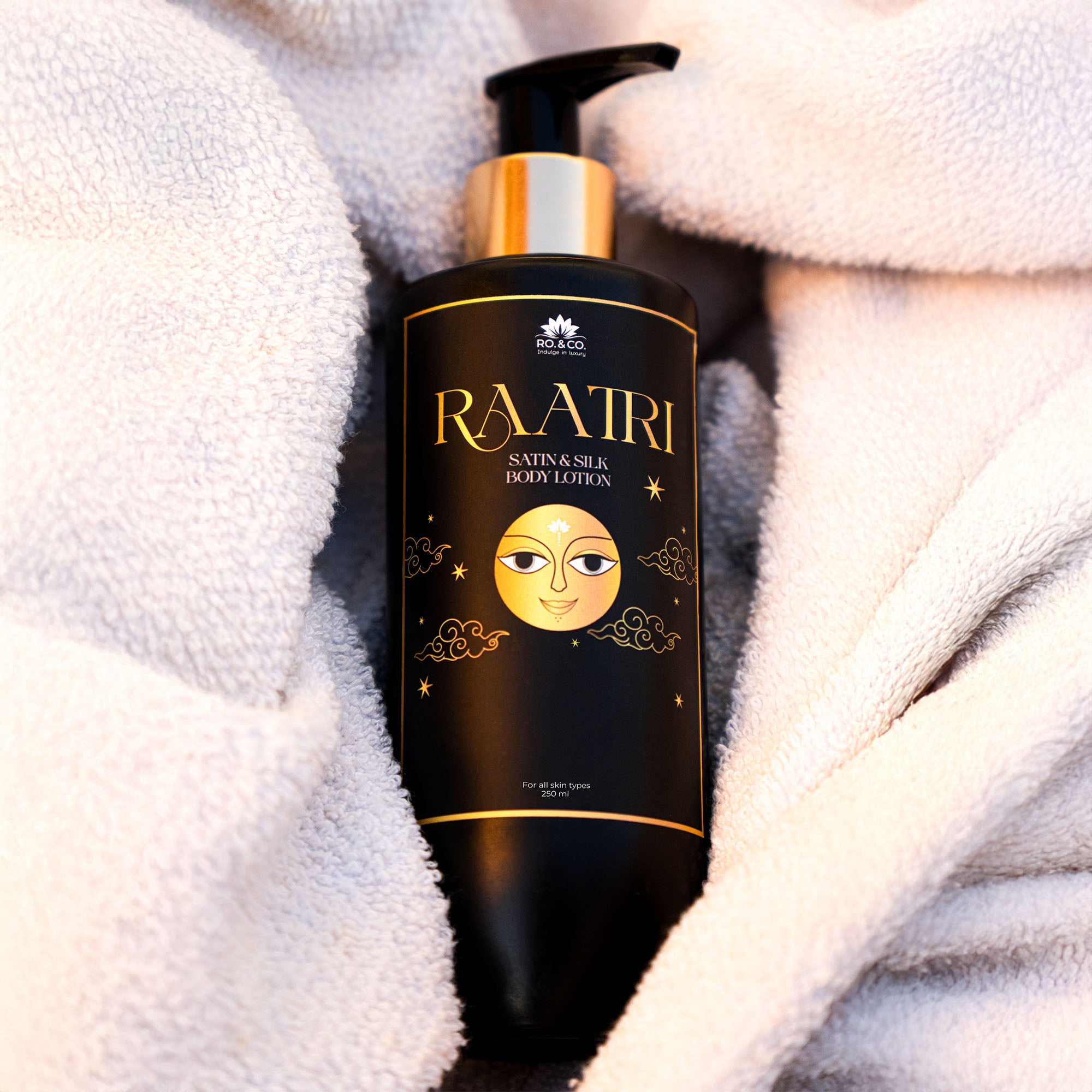 Raatri - Satin and Silk Body Lotion