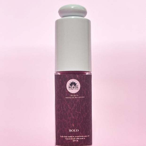 Bold - Liquid Cheek Blush with SPF 35