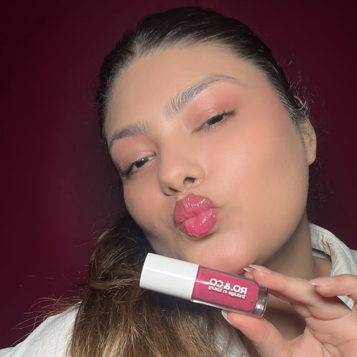 Pink Nectar Ultra Shine Lip Gloss with Hyaluronic Acid