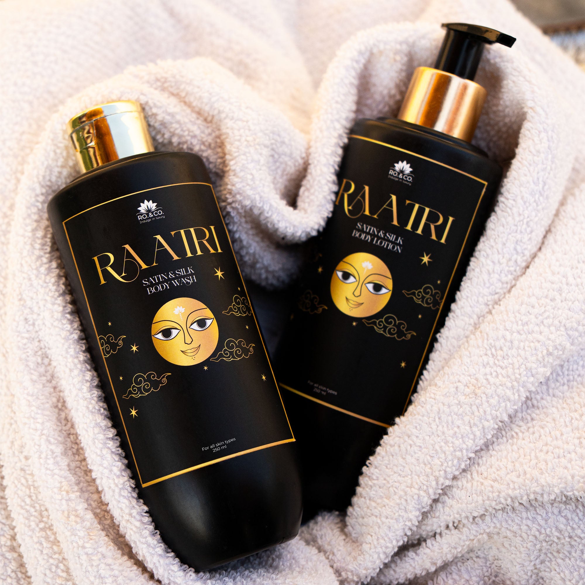 Raatri Body Lotion & Body Wash